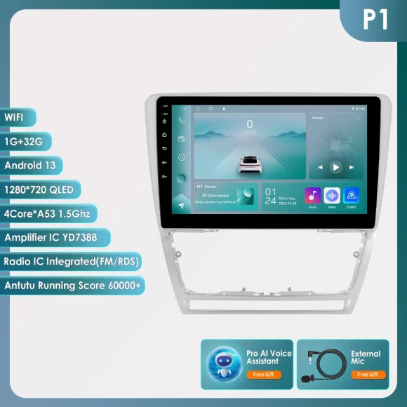 Car Multimedia System with 10.1-Inch Screen — Car Infotainment System, OSSURET