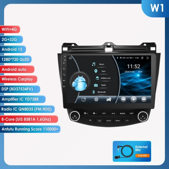 Car Radio GPS Navigation System — Car Infotainment System, OSSURET