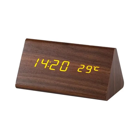 Multifunctional Smart Wooden Clock — Clocks, inne