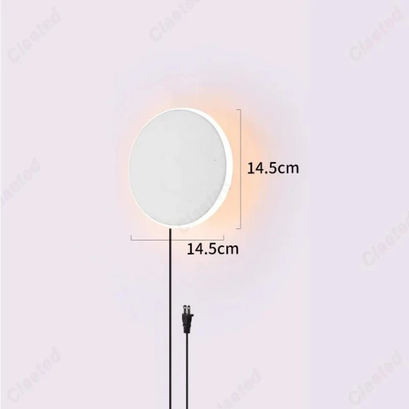 Simple LED Touch Dimming Wall Light with US Plug — Wall Lighting, Binchi Lighting Appliances