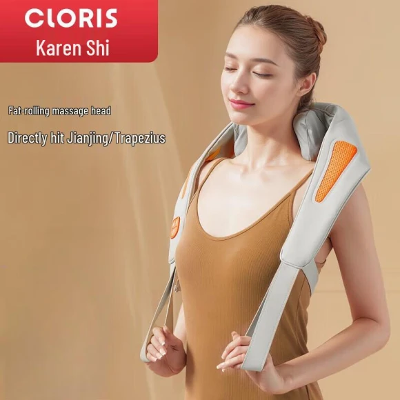 Smart Shoulder & Neck Massager with Heat, CLORIS