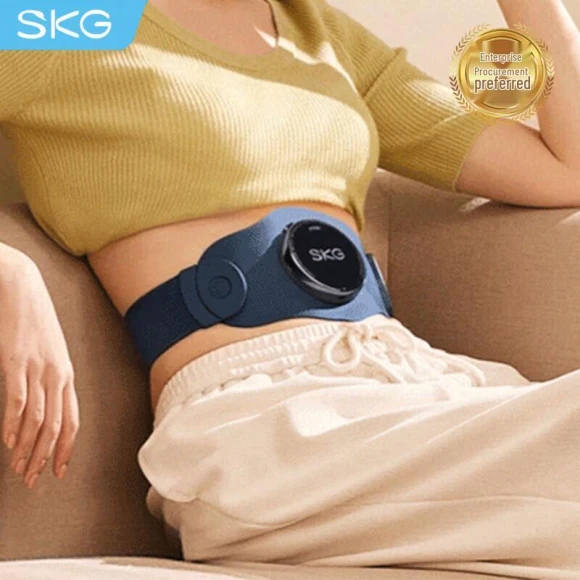 Smart Wireless Lumbar & Abdominal Heating Massager — Massage Gun, SKG