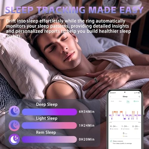 Activity Tracker Ring — Smart Ring, Anarow