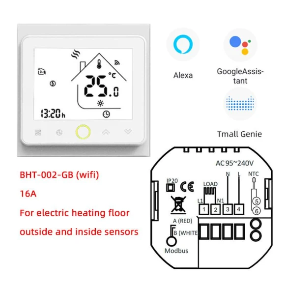 Smart WiFi Thermostat — Home Climate Control, Minco Thermostatic