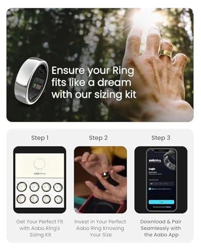 Titanium Unisex Smart Ring — Smart Rings, aabo