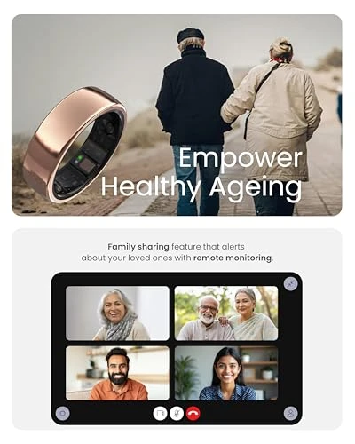 Titanium Unisex Smart Ring — Smart Rings, aabo