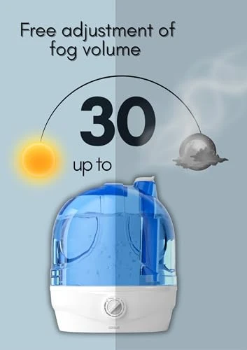 Ultrasonic Cool Mist Humidifier — Humidifier, AZEUS