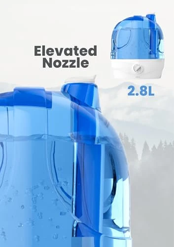 Ultrasonic Cool Mist Humidifier — Humidifier, AZEUS