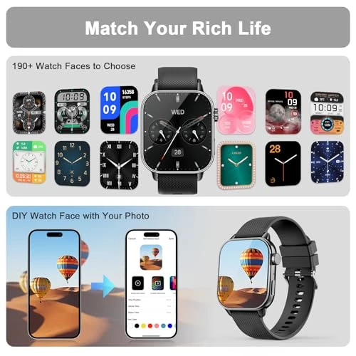Smart Watch with AMOLED Display, Fitness Tracker, and Bluetooth Calling — Smart Watch, MFVLP
