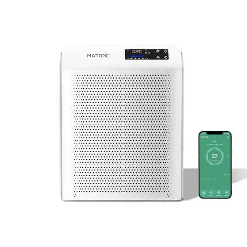 Smart Air Purifier for Home Bedroom Large Rooms — Air Purifier, MATONC