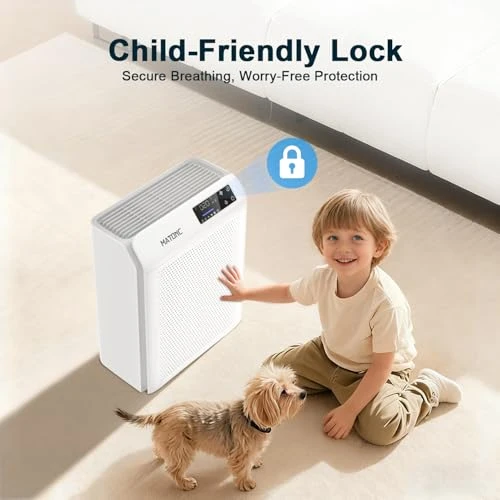 Smart Air Purifier for Home Bedroom Large Rooms — Air Purifier, MATONC