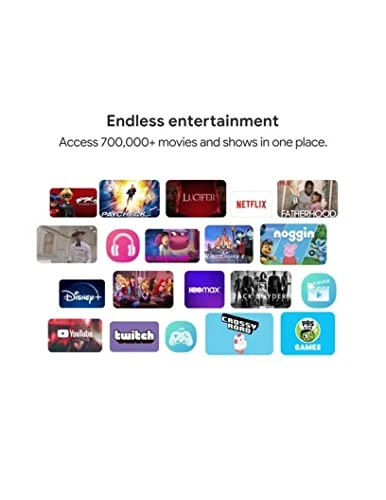 Android TV 4K UHD Streaming Device with Voice Remote Control — Smart TV, Onn