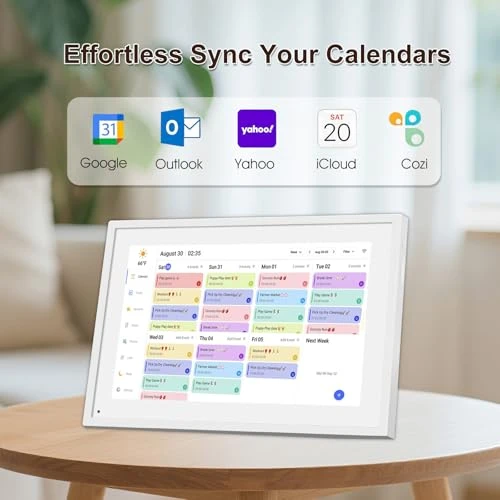 Smart Digital Calendar Planner and Chore Chart, moonka