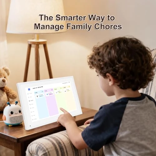 Smart Digital Calendar Planner and Chore Chart, moonka