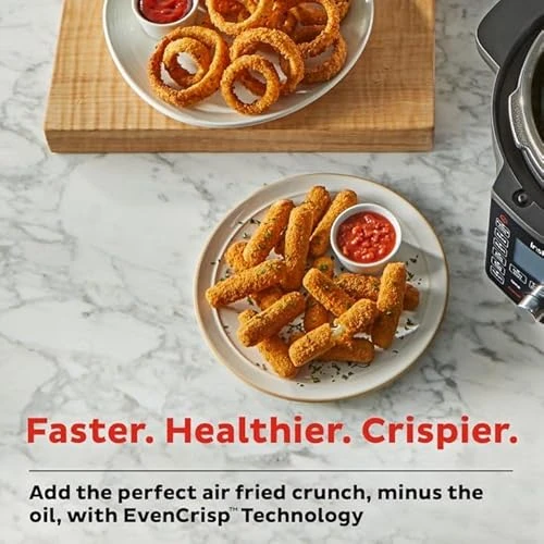6.5 Quart Air Fryer & Pressure Cooker Combo with Wi-Fi — Multicooker, Instant Pot