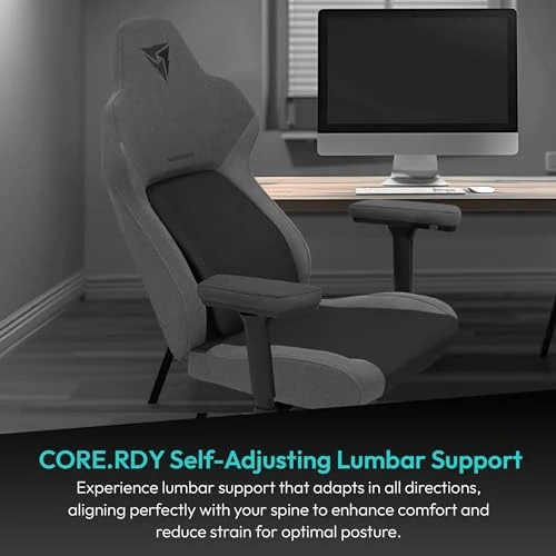 Gaming Chair with Automatic Lumbar Support — Ergonomic Chair, ThunderX3