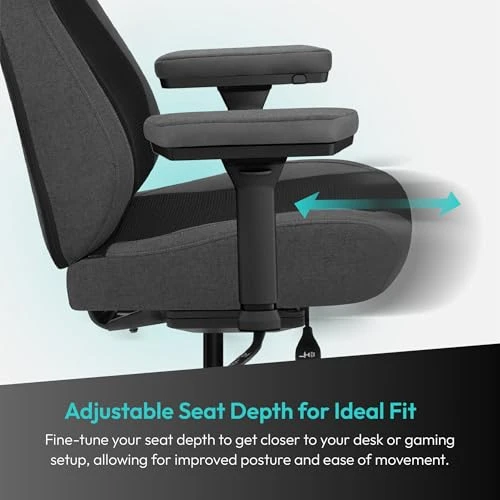 Gaming Chair with Automatic Lumbar Support — Ergonomic Chair, ThunderX3