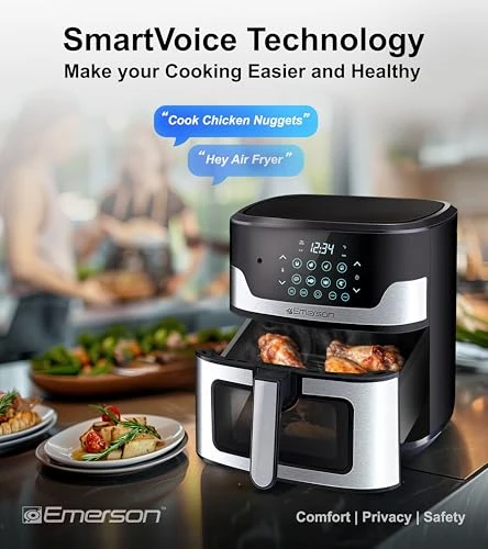 SmartVoice 6-in-1 Air Fryer — Air Fryer, Emerson