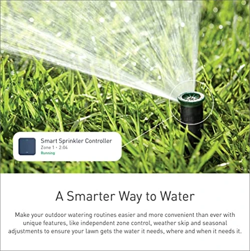 8-Zone Smart Sprinkler Controller — Irrigation System, Moen