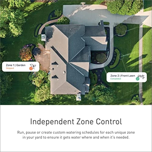 8-Zone Smart Sprinkler Controller — Irrigation System, Moen