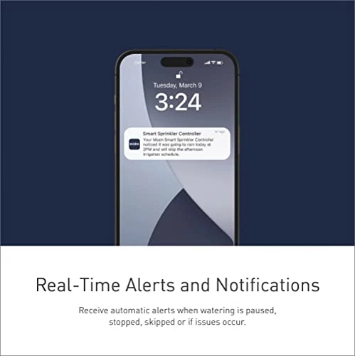 8-Zone Smart Sprinkler Controller — Irrigation System, Moen