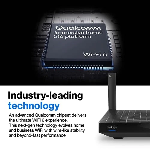 Dual-Band Mesh WiFi 6 Router, Linksys
