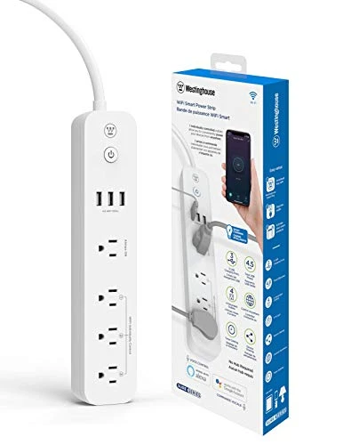 Wi-Fi Power Strip with Smart Outlets — Smart Plug, Westinghouse
