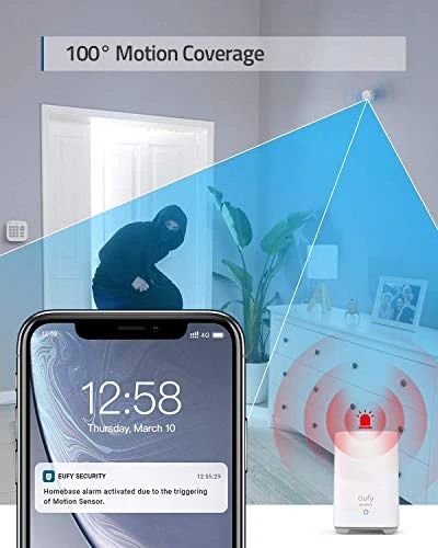 5-Piece Home Alarm Kit — Security Monitoring, eufy Security