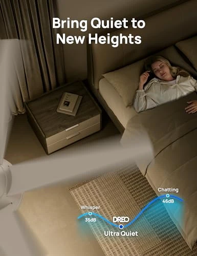 Smart Ceiling Fan with Lights — Smart Fan, Dreo