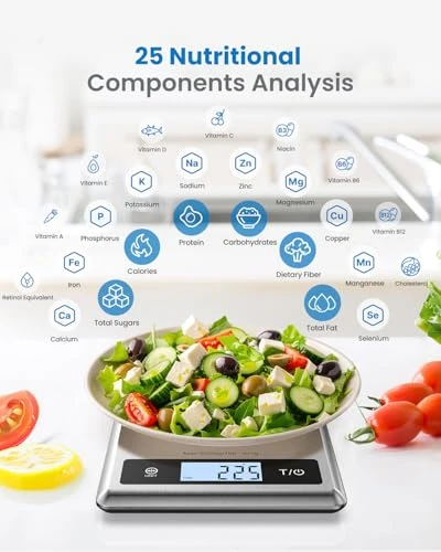Digital Food Scale with Nutritional Calculator — Smart Scale, RENPHO