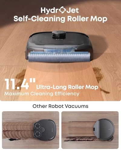 Robot Vacuum and Mop Combo with Detachable Carpet Cleaner — Robot Vacuum, eufy
