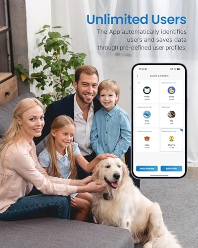 Wi-Fi Scale for Body Weight — Smart Scale, RENPHO