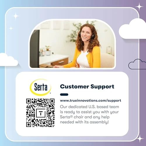 Executive Office Chair with Ergonomic Support and Adjustable Features — Smart Chairs, Serta