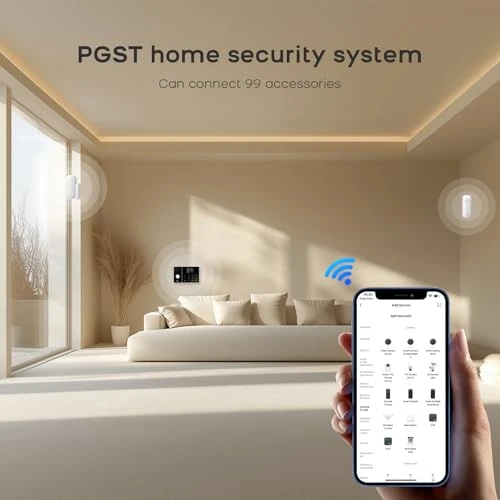 WiFi Home Alarm Security System, PGST