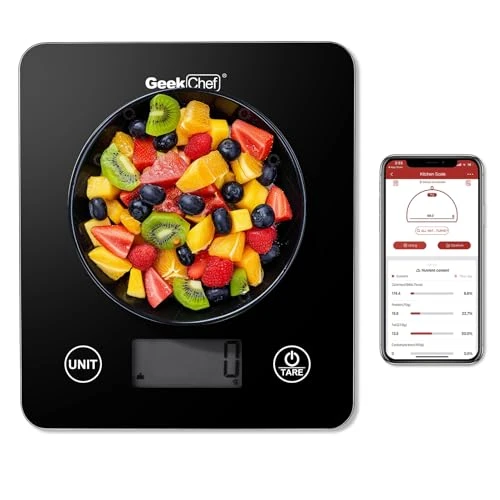 Digital Scale with App — Smart Scale, Geek Chef