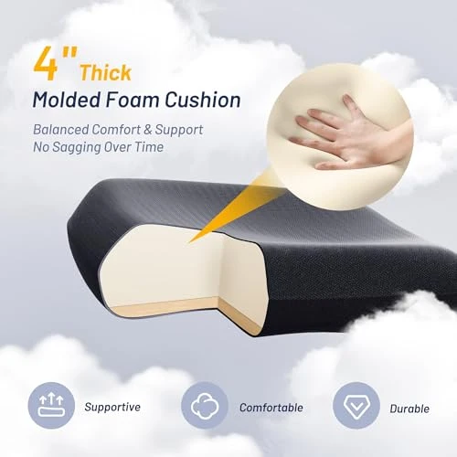 Office Desk Chair for Long Hours & Lower Back Pain Relief — Smart Chairs, QLTPLUS