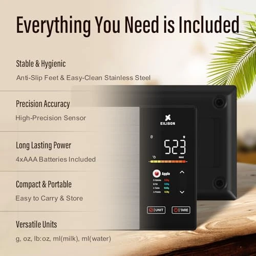 Smart Kitchen Scale with Nutrition Calculator — Smart Scale, EILISON