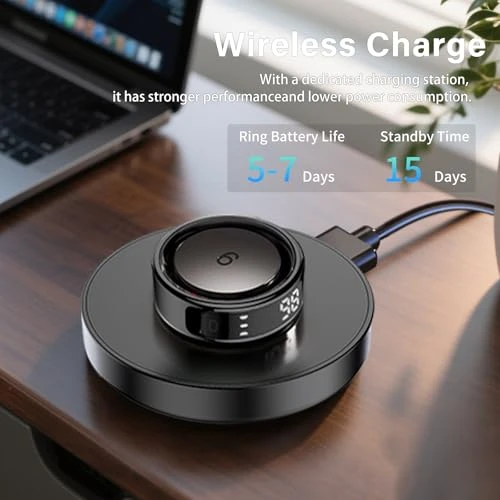 Smart Ring with LED Display Screen — Smart Ring, Walpck