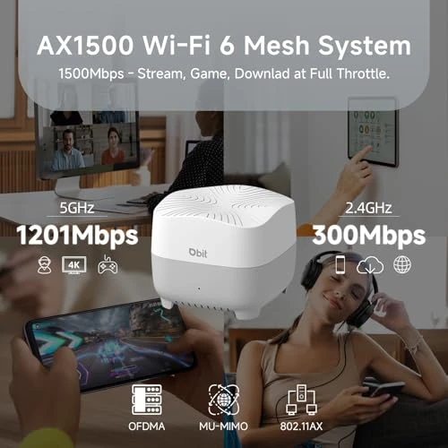 WiFi 6 Mesh System, DBIT