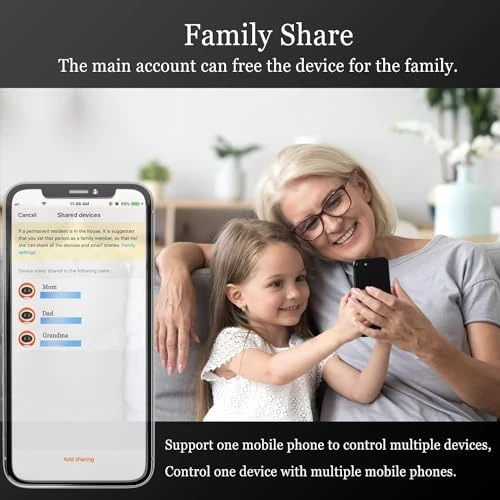 WiFi Smart Power Strip Surge Protector Extension Cord — Smart Plug, Jinvoo