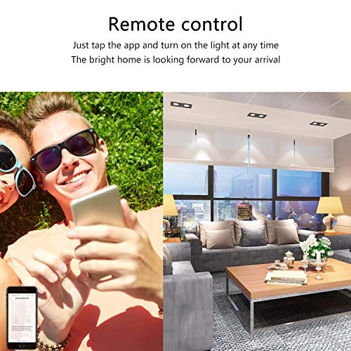 WiFi Smart Power Strip Surge Protector Extension Cord — Smart Plug, Jinvoo