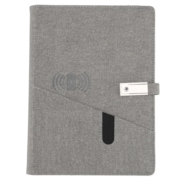 Smart Office Notebook with Charging Ports, Zeblaze