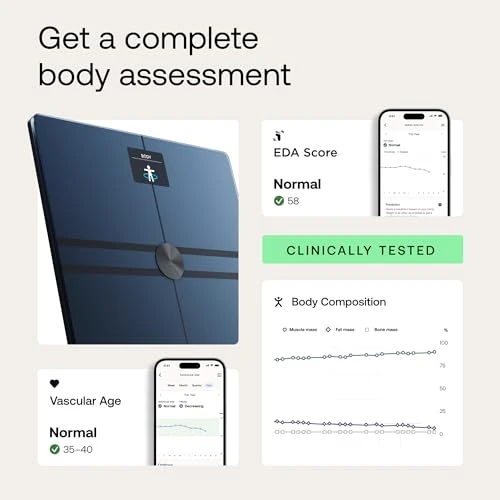Body Weight and Complete Body Analysis Scale — Smart Scale, Withings
