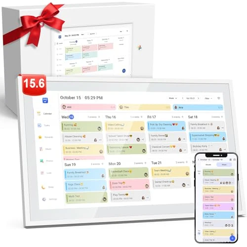 Electronic Calendar with Touchscreen, Ecohonor