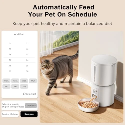 Automatic Pet Feeder with Camera — Automatic Pet Feeder, YIZFERN