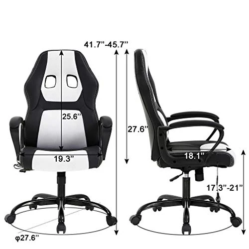 Ergonomic Gaming Chair with Massage and Lumbar Support — Smart Chairs, BestOffice