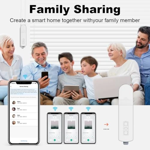 Automatic Blind Opener and Closer with Solar Panel, Generic