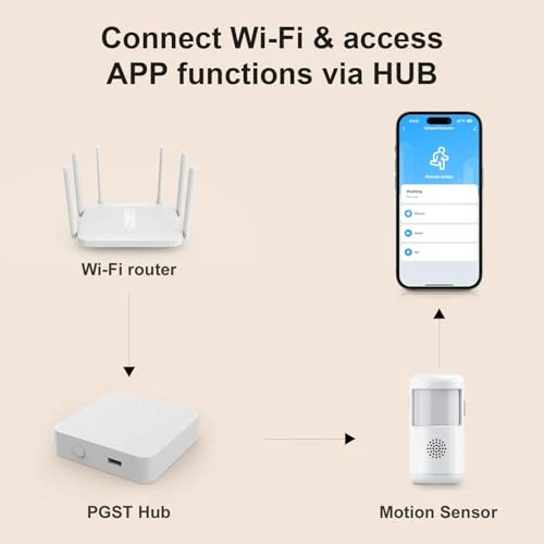Wireless Motion Sensor Alarm — Motion Sensor, PGST