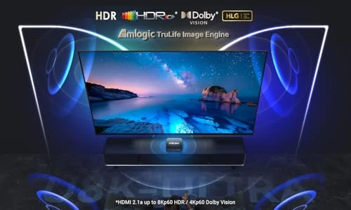 8K Android Media Player with AI Picture Quality Enhancer & AI Resolution Upscaling — Smart TV, MINIX