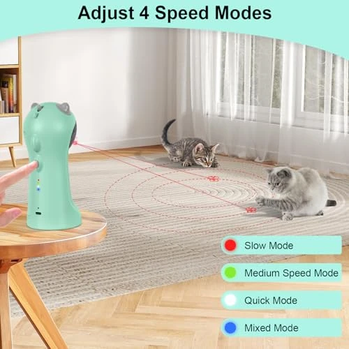Automatic Motion-Activated Cat Toy — Automatic Cat Toy, TBTeek